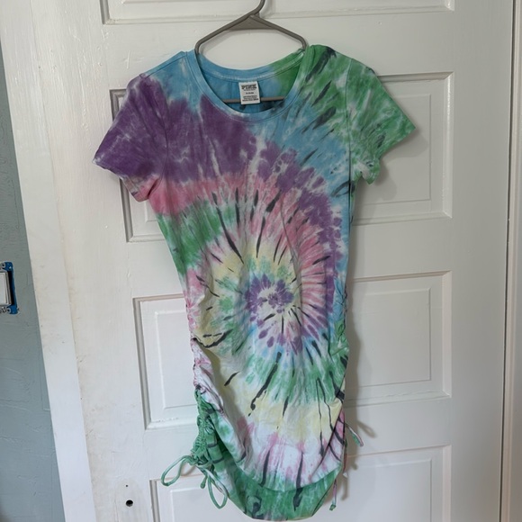 VS Pink Tye Dye Mini Dress - Picture 1 of 5